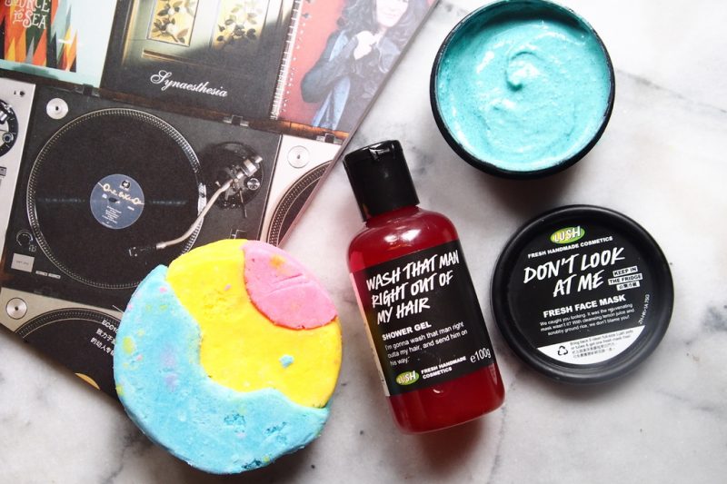 我用LUSH想念LUSH　新鮮面膜　沐浴露　限定泡泡浴皂